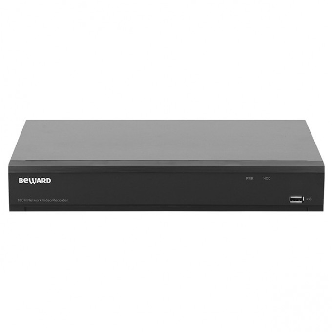 IP видеорегистратор BEWARD BEWARD 16 IP-каналов с PoE, H.265/H.264, 112 Мбит/с, 4000х3000 (12 Мп), ONVIF RK1116-P IP видеорегистратор BEWARD BEWARD 16 IP-каналов с PoE, H.265/H.264, 112 Мбит/с, 4000х3000 (12 Мп), ONVIF RK1116-P