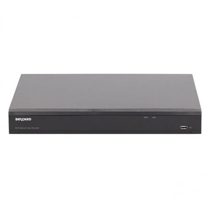 IP видеорегистратор BEWARD 16 IP-каналов с PoE, H.265/H.264, 256 Мбит/с, 4000х3000 (12 Мп), ONVIF RK2216-P IP видеорегистратор BEWARD 16 IP-каналов с PoE, H.265/H.264, 256 Мбит/с, 4000х3000 (12 Мп), ONVIF RK2216-P
